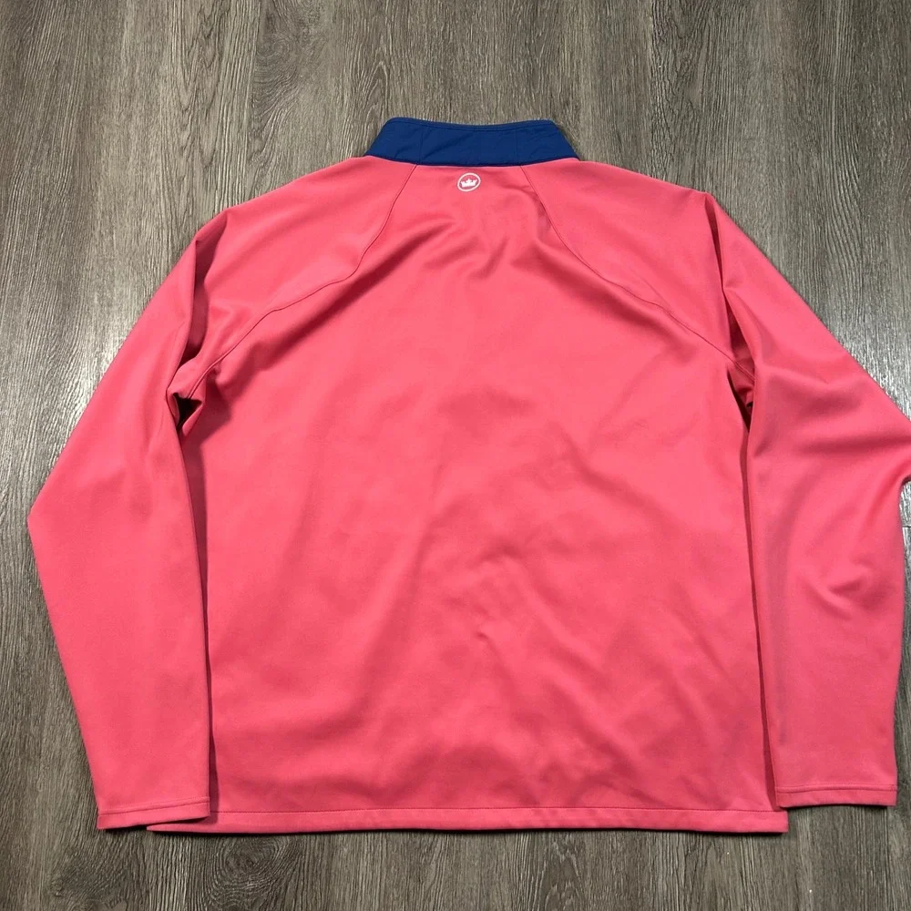 Peter Millar Hyperlight Merge Jacket XXL Pink Blue Hybrid Golf Windbreaker